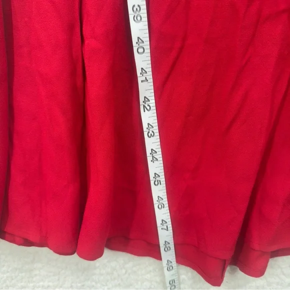 Reformation Bryson Dress in Cherry Red New Size O - Picture 11 of 14